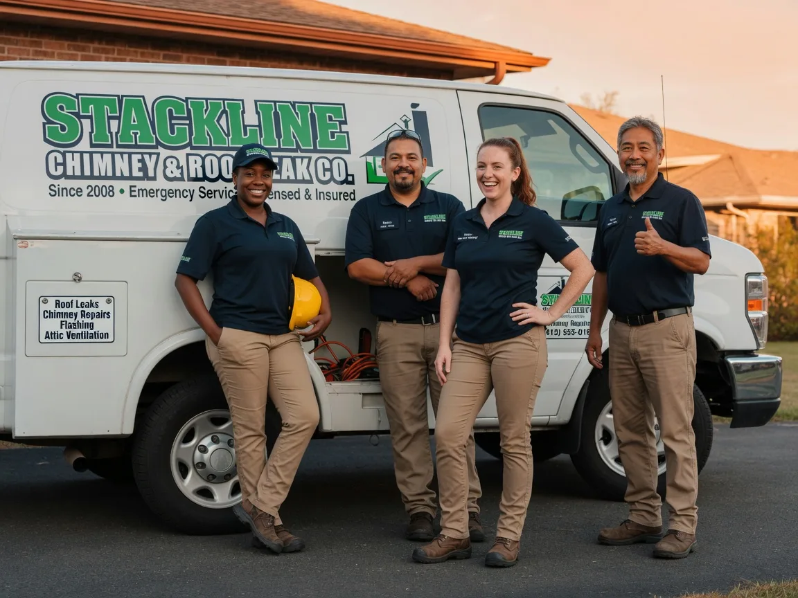 Chimney flashing repair company in Ladd, IL